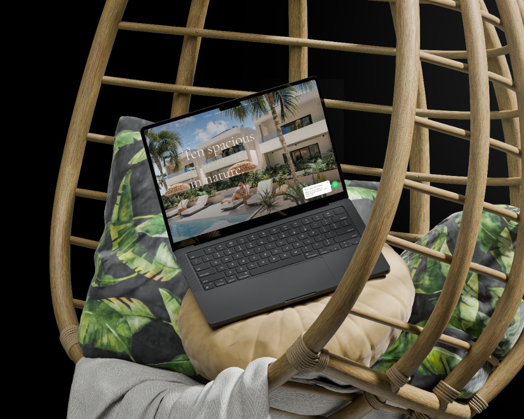 Serenity Residences | Vastgoedplatform dat 45+ gekwalificeerde leads genereerde in 30 dagen. React + Next.js. Resultaat: 3× snellere salescyclus.
